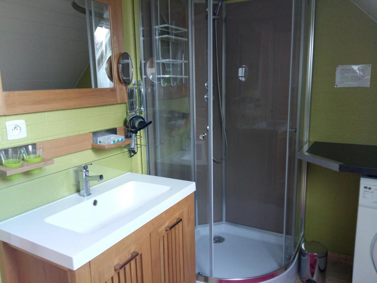 Apartamento Appt-Gite Du Relais De Drugy Saint-Riquier Exterior foto
